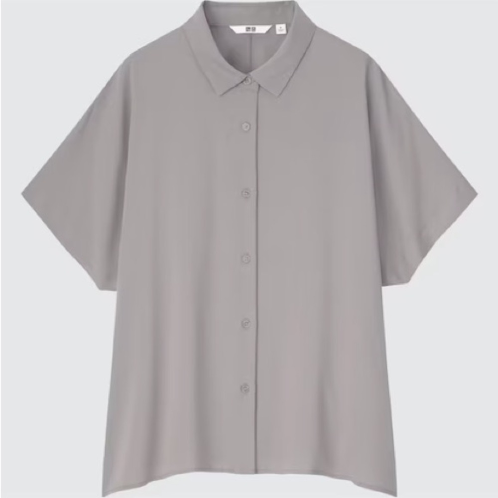 Uniqlo Grey Collared Shirt